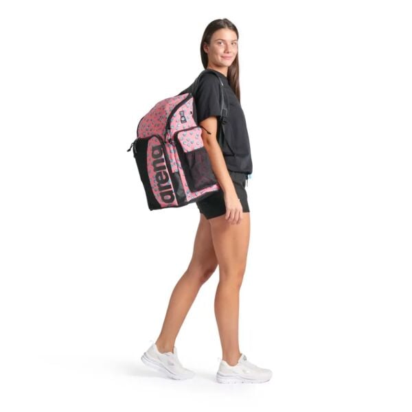 ARENA YÜZÜCÜ ÇANTASI RENKLİ 45 LİTRE SPIKY III BACKPACK 45 ALLOVER 006272138