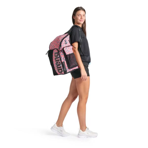 ARENA YÜZÜCÜ ÇANTASI RENKLİ 45 LİTRE SPIKY III BACKPACK 45 ALLOVER 006272138