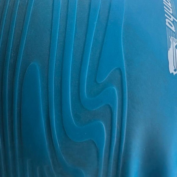 PİRANHA DOKULU KALIN MAVİ SİLİKON BONE