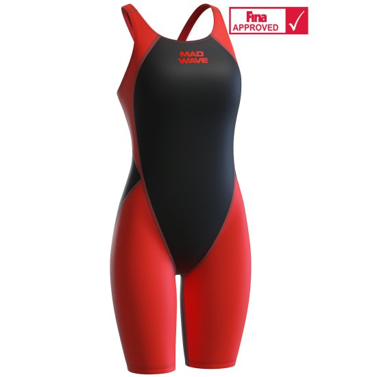 MAD WAVE KADIN YARIŞ MAYOSU M0162 03 6 05WCN KIRMIZI