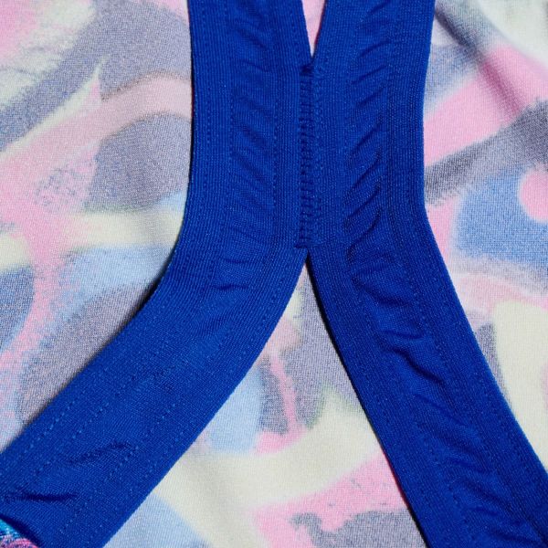 SPEEDO KIZ ÇOCUK YÜZÜCÜ MAYOSU ALV PWRBCK JF PINK BLUE 8-00373416636