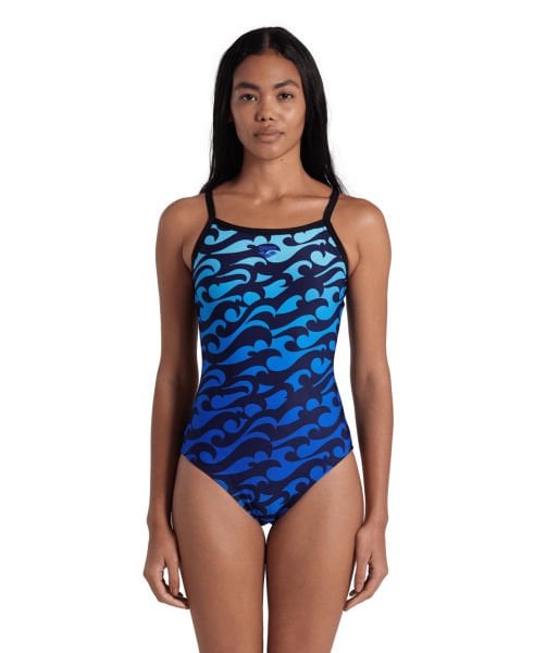 ARENA BAYAN YÜZÜCÜ MAYOSU WOMEN'S ARENA SURFS UP SWIMSUIT LIGHTDRO 007224850 YZM