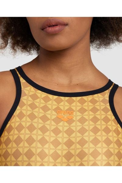 ARENA BAYAN YÜZÜCÜ MAYOSU WOMEN'S ARENA 50TH GOLD SWIMSUIT TECH ON 006179305