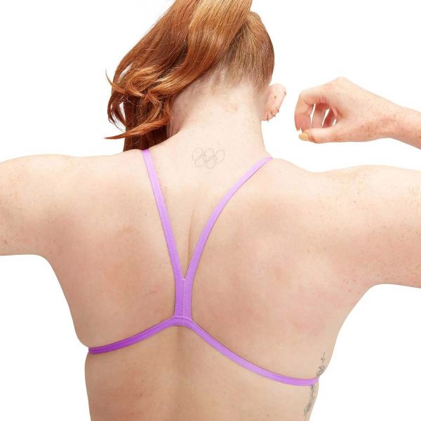 SPEEDO KADIN YÜZÜCÜ MAYOSU LOV DIGI VBK AF PINK YEL 8-1284316625 YZM