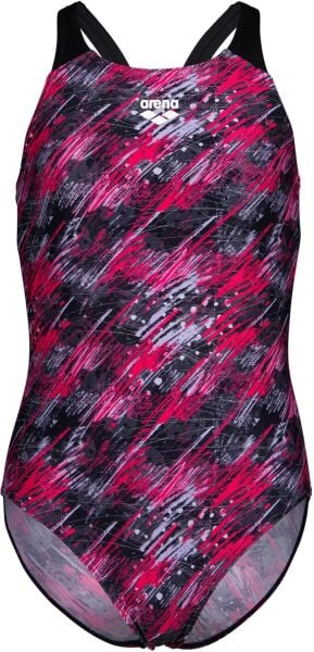 ARENA KIZ ÇOCUK YÜZÜCÜ MAYOSU G ARENA DRAFT SWIMSUIT V BACK L 010746590