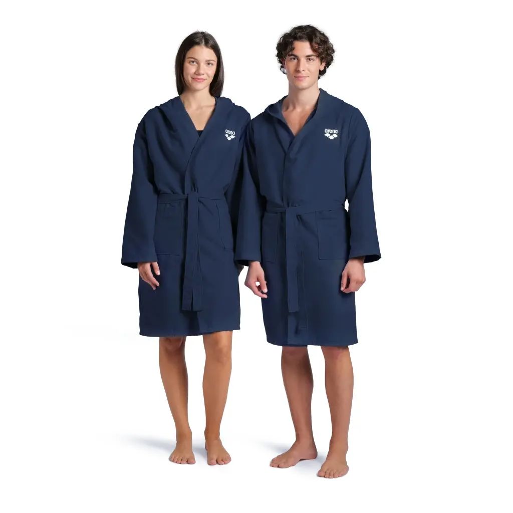 ARENA UNISEX YETİŞKİN BORNOZ LACİVERT COMPACT MICROFIBER ROBE 009034710