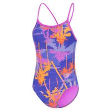 SPEEDO KIZ ÇOCUK YÜZÜCÜ MAYOSU ALOV DIGI VBK 1PC JF BLUE PINK 8-1284618199