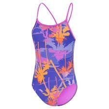 SPEEDO KIZ ÇOCUK YÜZÜCÜ MAYOSU ALOV DIGI VBK 1PC JF BLUE PINK 8-1284618199