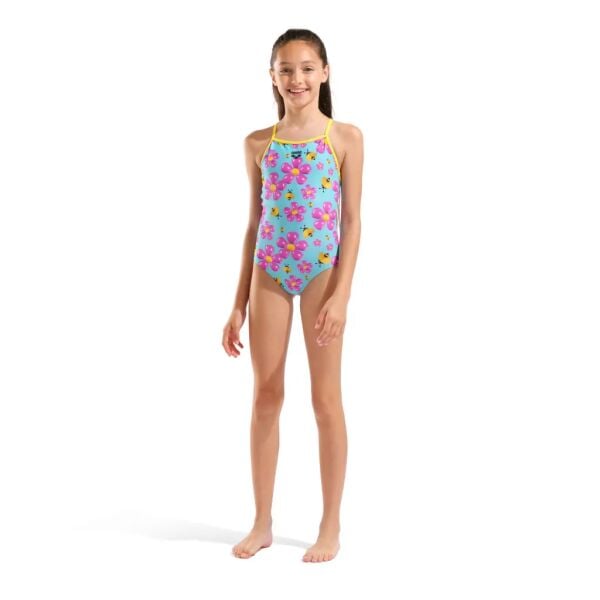 ARENA KIZ ÇOCUK YÜZÜCÜ MAYOSU G ARENA SPRING SWIMSUIT LIGHTDROP BACK 010751830