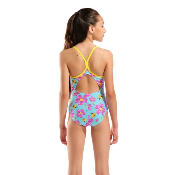 ARENA KIZ ÇOCUK YÜZÜCÜ MAYOSU G ARENA SPRING SWIMSUIT LIGHTDROP BACK 010751830