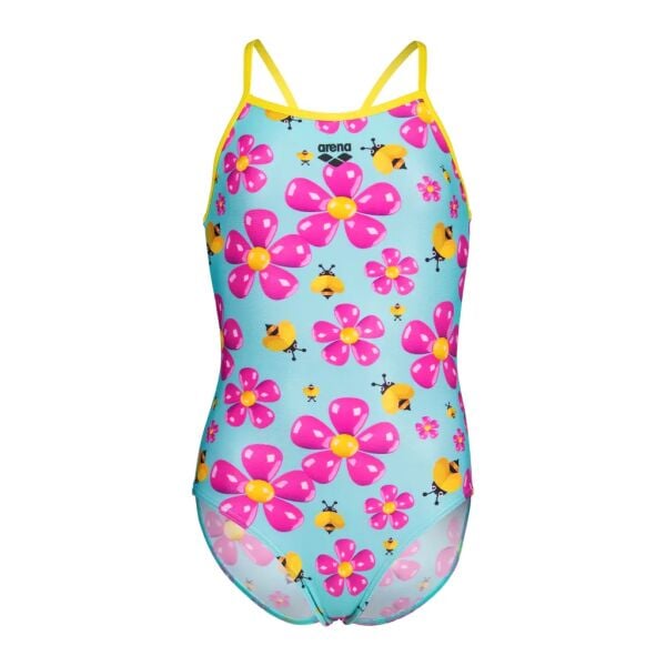 ARENA KIZ ÇOCUK YÜZÜCÜ MAYOSU G ARENA SPRING SWIMSUIT LIGHTDROP BACK 010751830