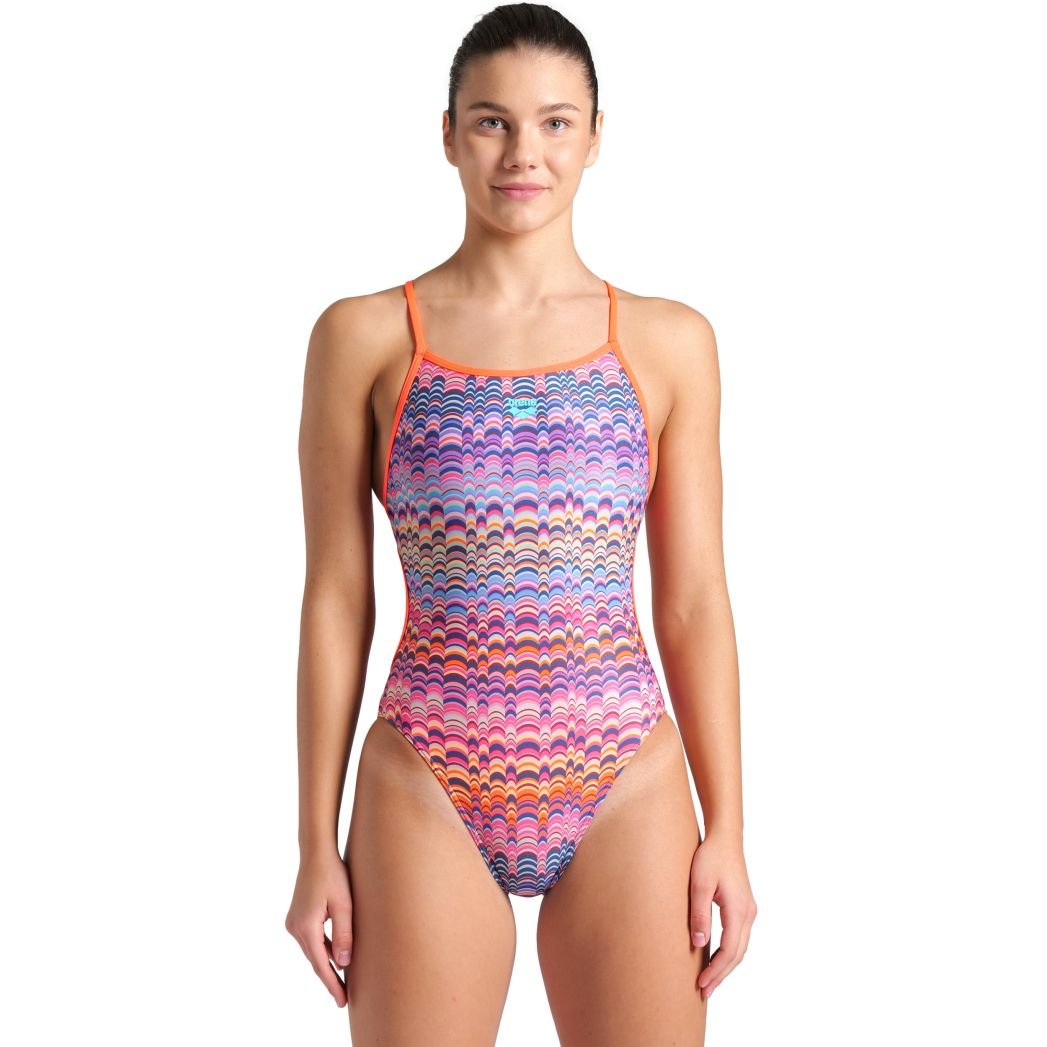 ARENA BAYAN YÜZÜCÜ MAYOSU WOMEN'S ARENA ONDULATION SWIMSUIT LACE BACK 008155194