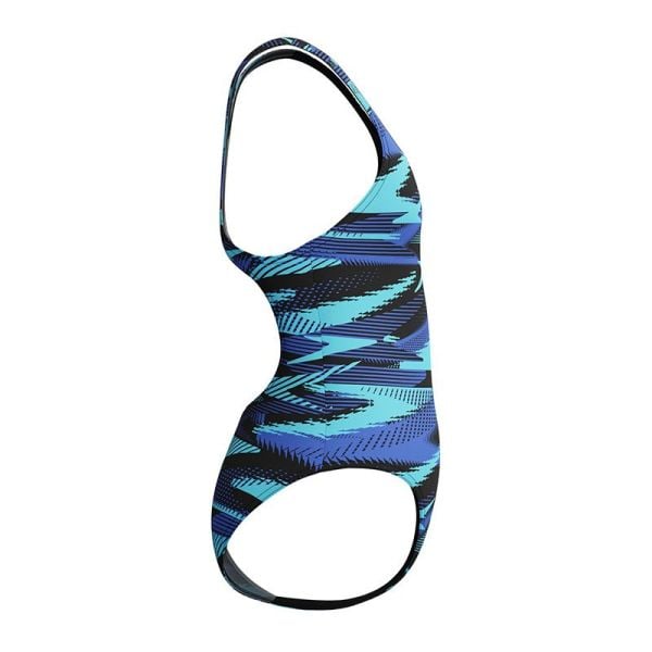 SPEEDO KIZ ÇOCUK YÜZÜCÜ MAYOSU HYPERBOOM ALV MDLT JF BLUE 8-00372818291