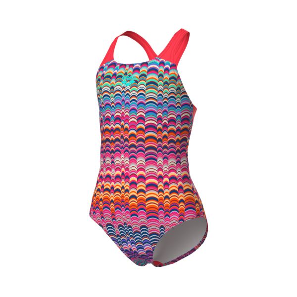 ARENA KIZ ÇOCUK YÜZÜCÜ MAYO GIRL'S ARENA ONDULATION SWIMSUIT SWIM PRO BACK 008168192