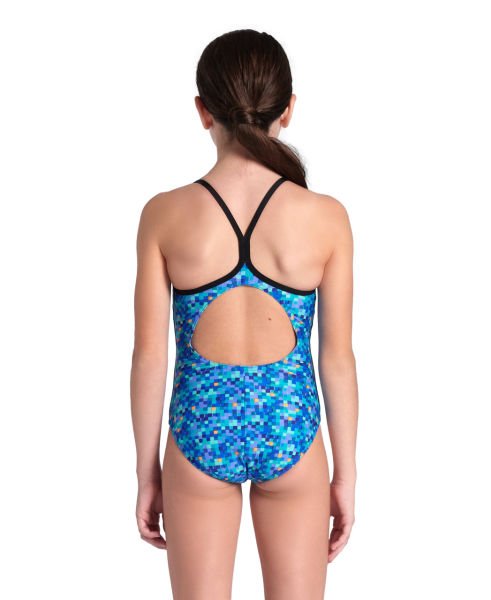ARENA KIZ ÇOCUK YÜZÜCÜ MAYOSU GIRL'S ARENA POOLTILES SWIMSUIT LIGHTDRO 007223580