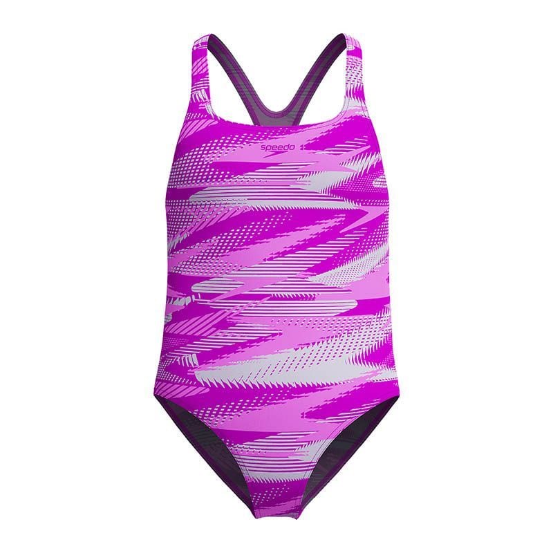 SPEEDO KIZ ÇOCUK YÜZÜCÜ MAYOSU HYPERBOOM ALV MDLT JF PINK 8-00372818627