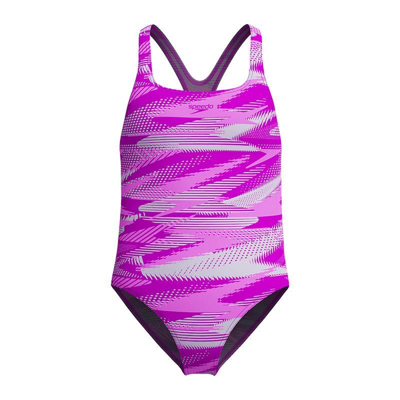 SPEEDO KIZ ÇOCUK YÜZÜCÜ MAYOSU HYPERBOOM ALV MDLT JF PINK 8-00372818627