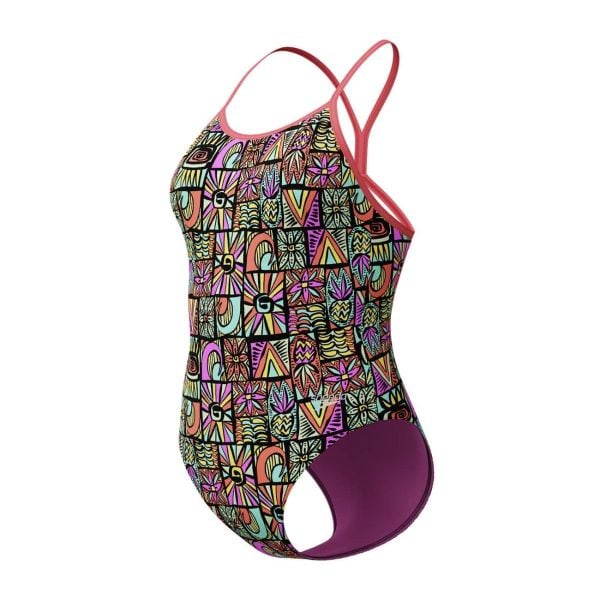 SPEEDO KIZ ÇOCUK YÜZÜCÜ MAYOSU ALOV DIGI VBK 1PC JF ASSORTED 8-1284618119