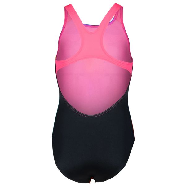 ARENA KIZ ÇOCUK YÜZÜCÜ MAYOSU GIRL'S ARENA SPRAY PAINT SWIMSUIT SWIM PRO BACK 010286590