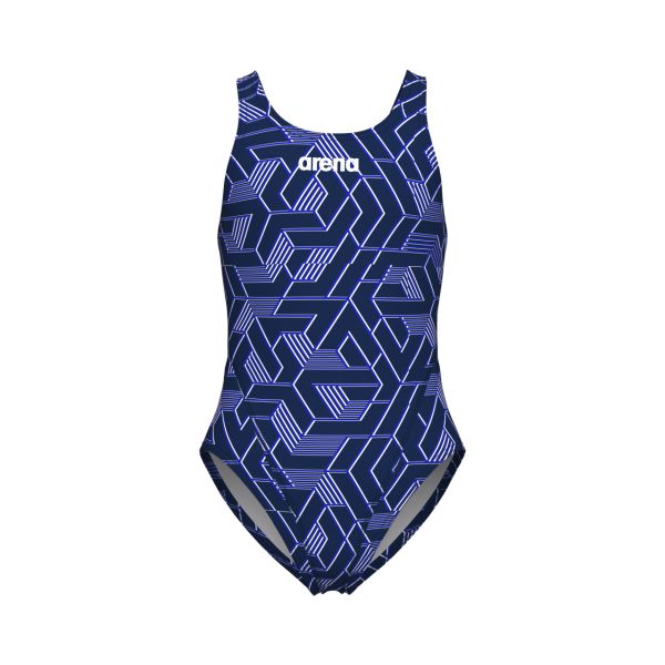ARENA KIZ ÇOCUK YÜZÜCÜ MAYO GIRL'S ARENA ESCAPE SWIMSUIT SWIM TECH L 008475700