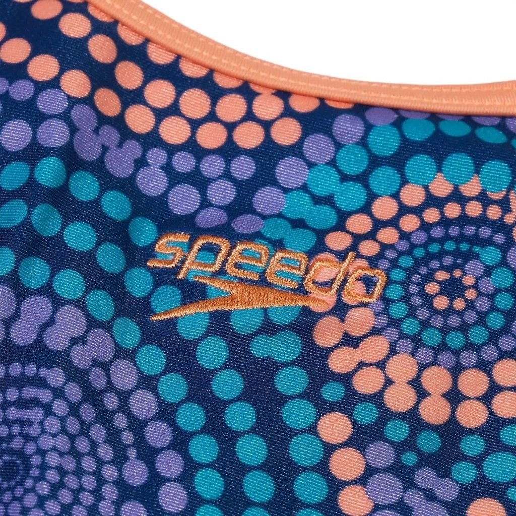 SPEEDO KIZ ÇOCUK YÜZÜCÜ MAYOSU ALO PT TWNSTRP JF BLUE/PURPLE 8-00313615212 YZM