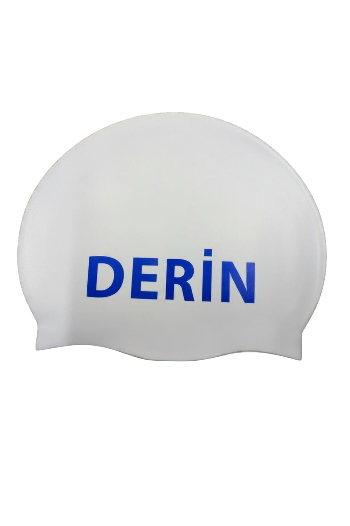 Hazır İsim Baskılı Boneler - Derin- Beyaz Bone Üzerine Lacivert Baskılı