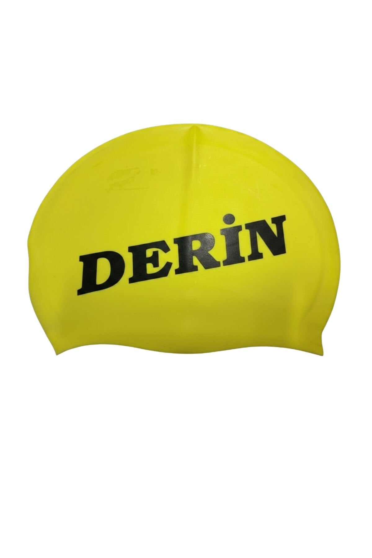 Hazır İsim Baskılı Boneler - Derin- Sarı Bone Üzerine Siyah Baskılı