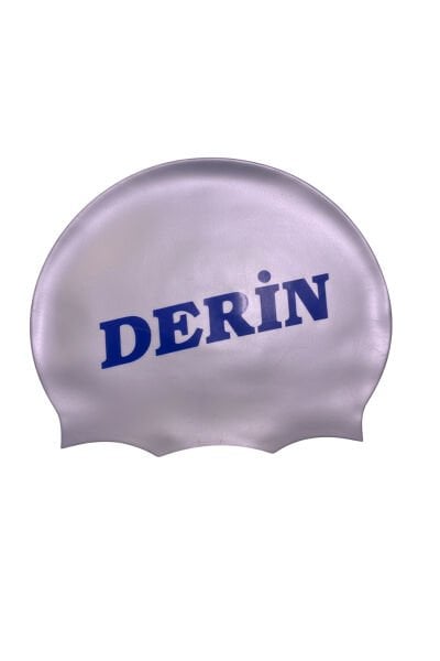 Hazır İsim Baskılı Boneler - Derin- Gümüş Bone Üzerine Lacivert Baskılı