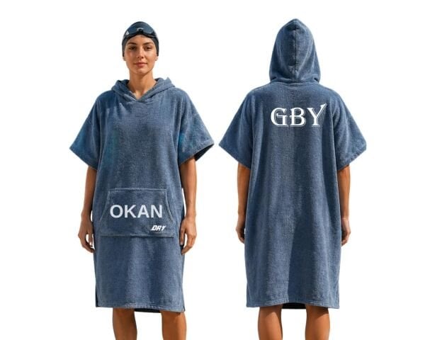 GBY Gölcük Belediye Yüzme Özel Tasarım Baskılı Dry Panço