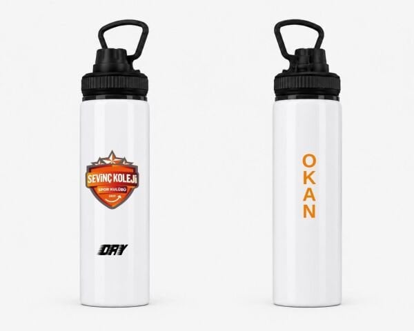 Sevinç Okulları Logolu Matara 800 ml